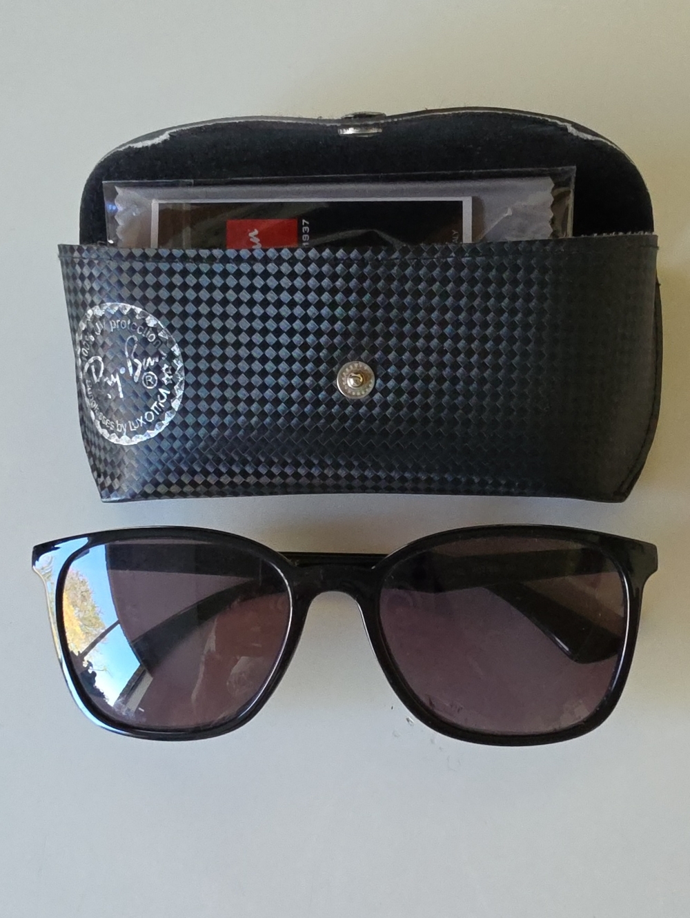 Ray-Ban Black Frame Sunglasses with Prescription Lenses
